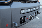 Chassis Unlimited Bumpers CUB980572 Attitude aftermarket front design, durable textured black finish with sensor cutouts for GMC Sierra 2020-2023