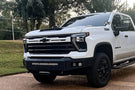 Chassis Unlimited Octane aftermarket front bumper CUB940731RAW in raw steel for 2024+ Chevy Silverado 2500/3500