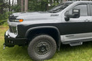 Chassis Unlimited Octane aftermarket front bumper CUB940731RAW in raw steel for 2024+ Chevy Silverado 2500/3500