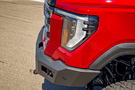 Aftermarket truck bumper Chassis Unlimited Octane CUB940692 black front upgrade with sensor cutouts for 2024+ GMC Sierra 2500/3500