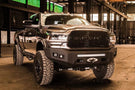 Chassis Unlimited Attitude CUB980321RAW custom front bumper for 2019–2025 Ram 2500/3500, raw steel finish ready for customization