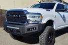 Chassis Unlimited Attitude CUB980321RAW custom front bumper for 2019–2025 Ram 2500/3500, raw steel finish ready for customization