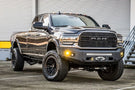 Chassis Unlimited Attitude CUB980321RAW custom front bumper for 2019–2025 Ram 2500/3500, raw steel finish ready for customization