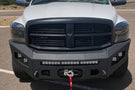 Chassis Unlimited Attitude front bumper CUB980021 for 2006–2009 Ram 2500/3500 with textured black powder coat finish