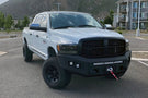 Chassis Unlimited Attitude front bumper CUB980021 for 2006–2009 Ram 2500/3500 with textured black powder coat finish
