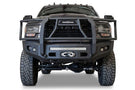 Chassis Unlimited Attitude CUB980322BG front bumper with grille guard for 2019–2025 Ram 2500/3500, textured black, sensor cutouts