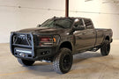 Chassis Unlimited Attitude CUB980322BGRAW front truck bumper with guard for 2019–2025 Ram 2500/3500, raw finish, sensor cutouts