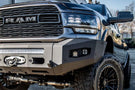 Chassis Unlimited Attitude CUB980321 heavy duty front bumper for 2019–2025 Ram 2500/3500, textured black powder coat