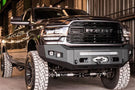 Chassis Unlimited Attitude CUB980321 heavy duty front bumper for 2019–2025 Ram 2500/3500, textured black powder coat