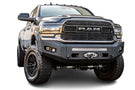 Chassis Unlimited Attitude CUB980321 heavy duty front bumper for 2019–2025 Ram 2500/3500, textured black powder coat