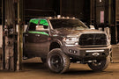 Chassis Unlimited Attitude CUB980321 heavy duty front bumper for 2019–2025 Ram 2500/3500, textured black powder coat