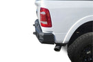 Chassis Unlimited Attitude CUB990322RAW heavy duty rear bumper for 2019–2025 Ram 2500/3500, raw steel with sensor cutouts
