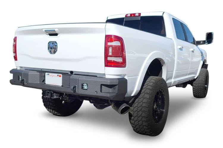 Chassis Unlimited Attitude CUB990321RAW truck rear bumper for 2019–2025 Ram 2500/3500, raw steel, heavy duty design for trucks