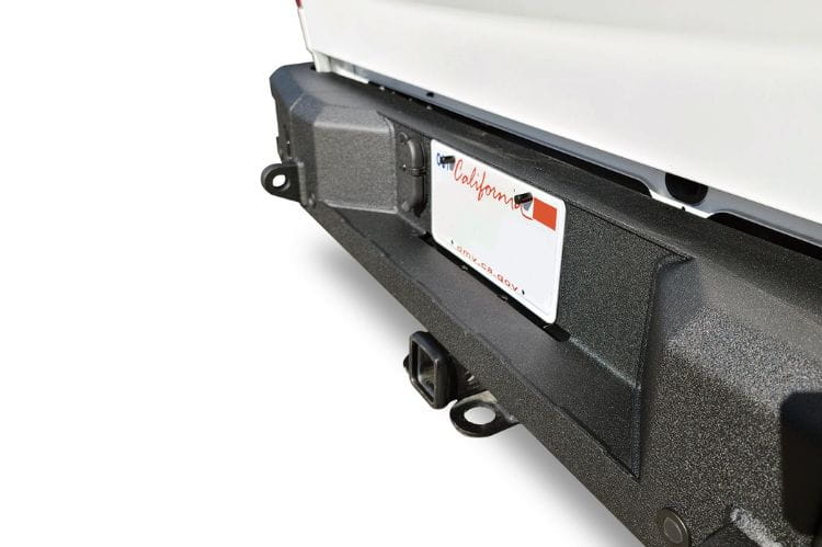 Chassis Unlimited Attitude CUB990321RAW truck rear bumper for 2019–2025 Ram 2500/3500, raw steel, heavy duty design for trucks
