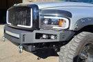 Chassis Unlimited Octane custom front bumper CUB900131RAW in raw steel for 2003–2005 Ram 2500/3500