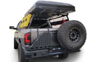 Custom rear bumper Chassis Unlimited CUB960051RAW Octane unpainted dual swing arms shield a 1994-2002 Dodge Ram 1500 truck