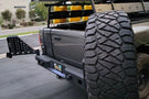 Custom rear bumper Chassis Unlimited CUB960051RAW raw unpainted dual swing assemblies upgrade a 1994-2002 Dodge Ram 2500/3500
