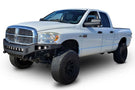 Chassis Unlimited Octane custom steel front bumper CUB900021RAW for 2006–2009 Ram 2500/3500 in raw steel finish