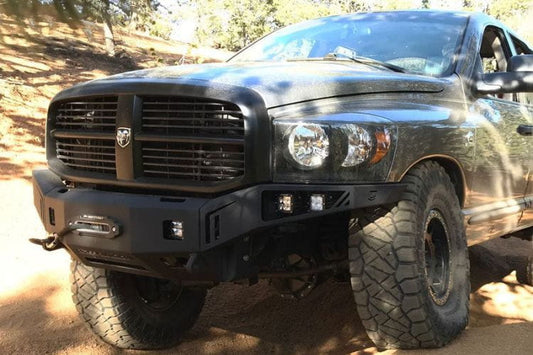 Chassis Unlimited Octane custom steel front bumper CUB940021RAW for 2006–2009 Ram 2500/3500 in raw steel finish