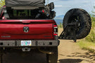 Chassis Unlimited Octane CUB960322 dual swing out rear bumper for 2010–2025 Ram 2500/3500 with high-clearance design