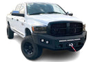 Chassis Unlimited Attitude front bumper CUB980021RAW for 2006–2009 Ram 2500/3500 with raw steel finish and winch-ready design