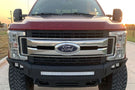 Chassis Unlimited front bumper Octane CUB900141 for 2017–2022 Ford F250/F350 Superduty. Textured black steel with heavy-duty design