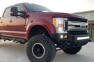 Chassis Unlimited front bumper Octane CUB900141 for 2017–2022 Ford F250/F350 Superduty. Textured black steel with heavy-duty design