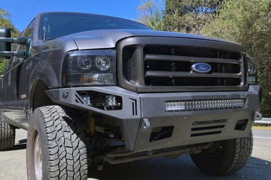 Chassis Unlimited Octane CUB900181 front bumper for 1999–2004 Ford F250/F350 Superduty, textured black powder coat