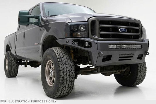 Chassis Unlimited Octane CUB900181 front bumper for 1999–2004 Ford F250/F350 Superduty, textured black powder coat