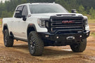 Chassis Unlimited Octane CUB940572 front steel bumper with sensor cutouts and winch mount for 2020-2023 GMC Sierra 2500/3500 truck