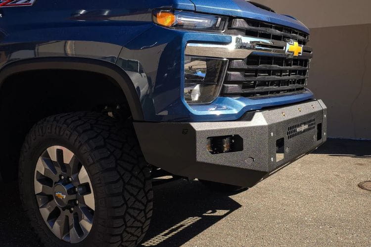 Chassis Unlimited Fuel front truck bumper CUB500730 for 2024+ Chevy Silverado 2500/3500 with rugged steel construction