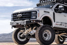 Chassis Unlimited CUB940751 truck winch bumper for 2023+ Ford F250/F350 Super Duty with steel build, recovery points, and light mounts
