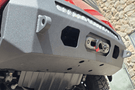Low-profile winch bumper CUB920571 by Chassis Unlimited Prolite, textured black for 2020–2023 GMC Sierra 2500/3500