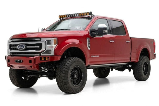 Chassis Unlimited CUB940141RAW front winch bumper for 2017–2022 Ford F250/F350 Super Duty, raw finish, built for durability