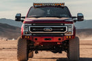Chassis Unlimited CUB940141RAW front winch bumper for 2017–2022 Ford F250/F350 Super Duty, raw finish, built for durability