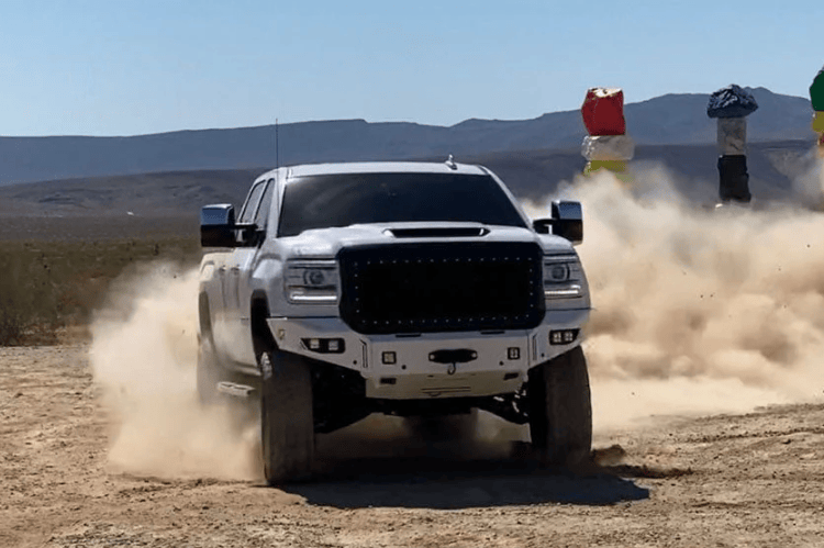 Chassis Unlimited Octane front winch bumper 2015-2019 GMC Sierra 2500HD/3500HD, rugged truck winch bumper CUB940301