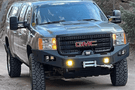 Chassis Unlimited Octane front winch bumper CUB940541 for 2011-2014 GMC Sierra 2500HD/3500HD, textured black finish