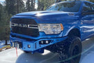 Chassis Unlimited Octane CUB940322RAW front winch bumper for 2019–2025 Ram 2500/3500 with raw steel finish and sensor cutouts