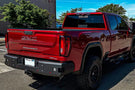 GMC truck bumper Chassis Unlimited Fuel CUB510570 black textured rear defense for 2020-2025 GMC Sierra 2500/3500 models.