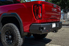 GMC truck bumper Chassis Unlimited Fuel CUB510570 black textured rear defense for 2020-2025 GMC Sierra 2500/3500 models.