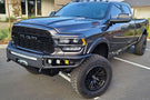 Chassis Unlimited Diablo CUB950321RAW heavy duty front bumper for 2019–2025 Ram 2500/3500 with raw steel finish