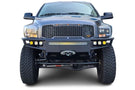 Chassis Unlimited Diablo heavy duty front bumper CUB950021RAW in raw steel for 2003–2009 Ram 2500/3500 builds
