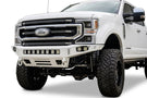 Chassis Unlimited Octane CUB900141RAW heavy duty front bumper for 2017–2022 Ford F250/F350 Super Duty, raw steel finish