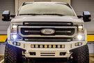 Chassis Unlimited Octane CUB900141RAW heavy duty front bumper for 2017–2022 Ford F250/F350 Super Duty, raw steel finish