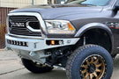 Chassis Unlimited Octane CUB900012 heavy duty steel front bumper for 2010–2018 Ram 2500/3500 with sensor cutouts