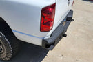 Chassis Unlimited Attitude heavy duty steel rear bumper CUB990021 for 2003–2009 Ram 2500/3500 in textured black finish