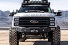 Steel winch bumper Chassis Unlimited Octane CUB940752 for 2023+ Ford F250/F350 Super Duty with 12K winch mount and LED cutouts