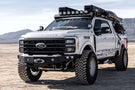 Steel winch bumper Chassis Unlimited Octane CUB940752 for 2023+ Ford F250/F350 Super Duty with 12K winch mount and LED cutouts