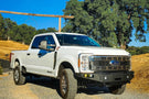 Steel winch bumper Chassis Unlimited Octane CUB940752 for 2023+ Ford F250/F350 Super Duty with 12K winch mount and LED cutouts