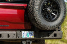 Chassis Unlimited Octane CUB960321RAW high-clearance rear bumper with dual swing out for 2010–2025 Ram 2500/3500, raw steel